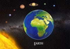 mapcards.net 3D pohľadnica The Earth (planéta Zem)