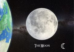 mapcards.net 3D pohľadnica The Moon (Mesiac)