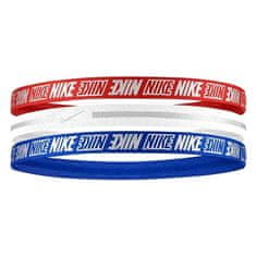 Nike METALLIC Headbands 3PK 2.0, METALLIC Headbands 3PK 2.0 | 62171000 | UNIVERSITY RED / WHITE / GAME ROYAL | MISC