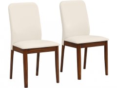 Danish Style Jedálenská stolička Nina (SET 2 ks), biela