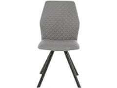 Danish Style Jedálenská stolička Versea (SET 2ks), šedá