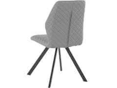 Danish Style Jedálenská stolička Versea (SET 2ks), šedá