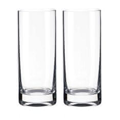 Dva Auris vysoké poháre z krištáľového skla