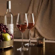 Dva Auris poháre na biele a ružové víno