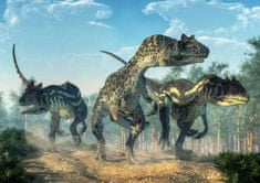 mapcards.net 3D pohľadnica Allosauruses (Natural History)