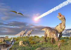 mapcards.net 3D pohľadnica End of dinosaurus (Natural History)