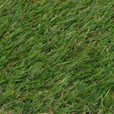 Petromila vidaXL Umelý trávnik 1,5x10 m/20 mm, zelený