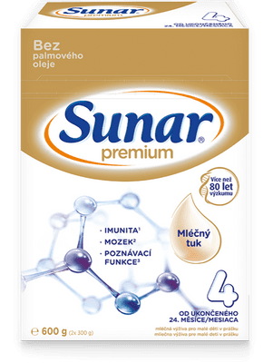 Sunar Premium 4 benefity mlieka
