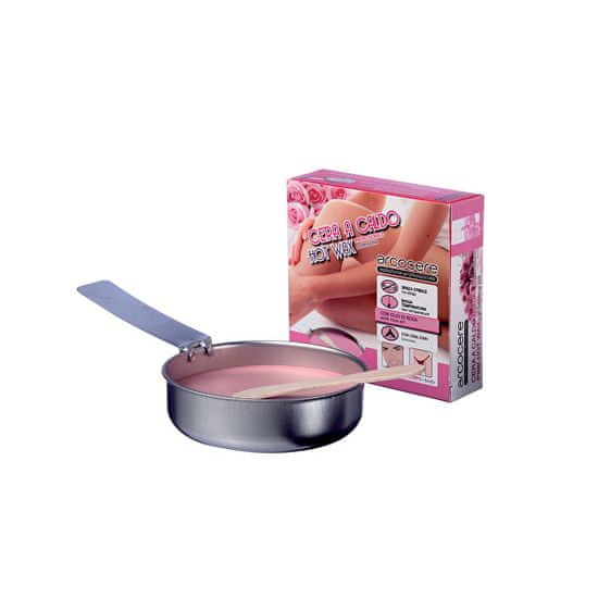 Arcocere Epilačný vosk s panvičkou Cera A Caldo Pink (Hot Wax) 120 g