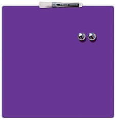 Rexel Magnetická tabuľa "Square Tile", popisovateľná, 360x360mm, fialová