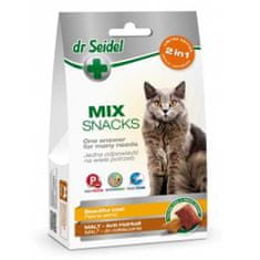 DrSeidel snacks for cats - MIX 2 in 1 for beautiful coat & malt 60g