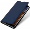 Skin Pro knižkové kožené puzdro na Huawei P Smart 2020, modré
