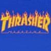 Thrasher Mikina Flame Logo Hoodie Blue, S normal