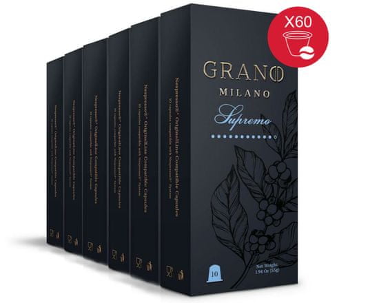Grano Milano Káva Grano Milano SUPREMO 6x10 kapsúle