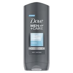 Dove Sprchový gél Men + Care Clean Comfort (Body And Face Wash) (Objem 400 ml)