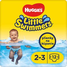 Huggies plienky Little Swimmers 2-3 (3-8 kg) 12 ks