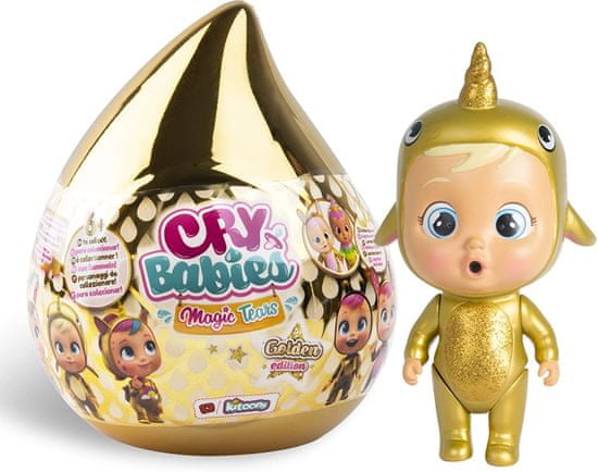Cry Babies Magic Tears magické slzy zlatá edícia