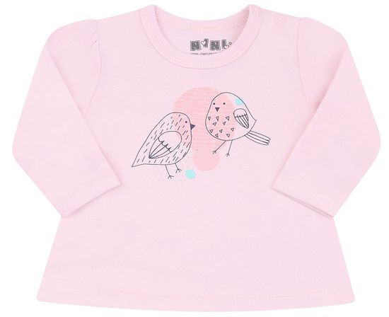 Nini dievčenské tričko z organickej bavlny ABN-2586