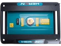Heron Elektrocentrála rámová benzínová 230V, 7,0kW, 15HP, elektrický štart
