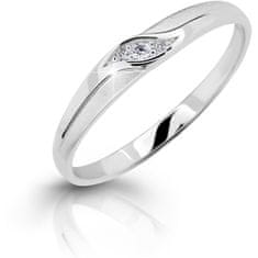 Cutie Diamonds Elegantný prsteň z bieleho zlata s briliantmi DZ6815-2844-00-X-2 (Obvod 49 mm)