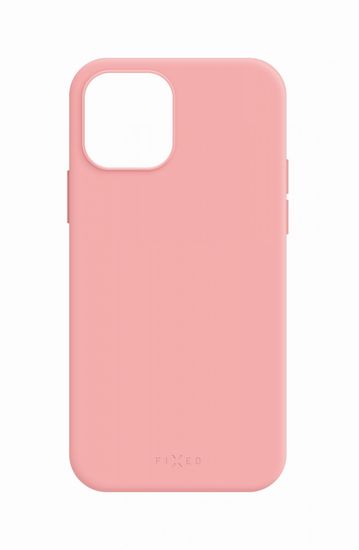 FIXED Zadný kryt MagFlow s podporou MagSafe pre Apple iPhone 12 mini FIXFLM-557-PI, ružový