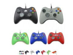 commshop USB herný ovládač pre Xbox 360 - rôzne farby