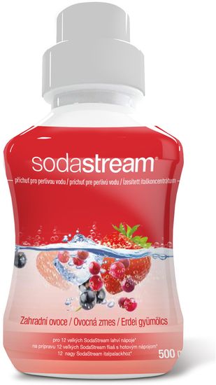 SodaStream Príchuť ZÁHRADNÉ OVOCIE 500 ml