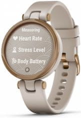 Garmin LILY Sport, Silicone, Rose Gold/Light Sand