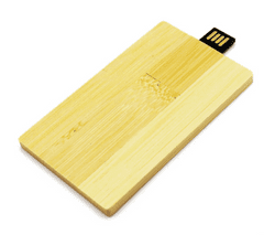 CTRL+C USB KARTA drevo BAMBUS, 32 GB, USB 2.0