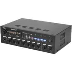 Omnitronic CPZ-60P PA, 100V 4-zónový mixážny zosilňovač, 120W, BT/MP3/FM