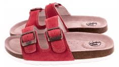 BF dievčenské celokožené papuče BY2131599, 39, červená