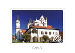 tvorme pohľadnica Levoča I (Slobodné kráľovské mesto, UNESCO, Postcrossing, Zberatelia)