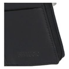 Bellugio Kožená peňaženka Vincent, čierna