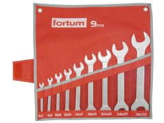 Fortum Vidlicové kľúče 6-32mm, 9-dielna sada