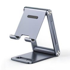 Ugreen LP263 Foldable stojan na mobil a tablet, sivý