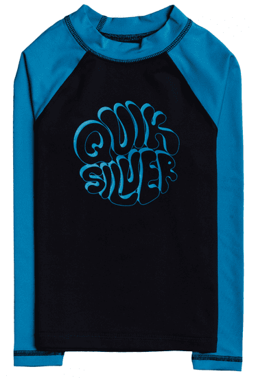 Quiksilver chlapčenské plavkové tričko Bubble trouble ls boy EQKWR03099-KVJ0