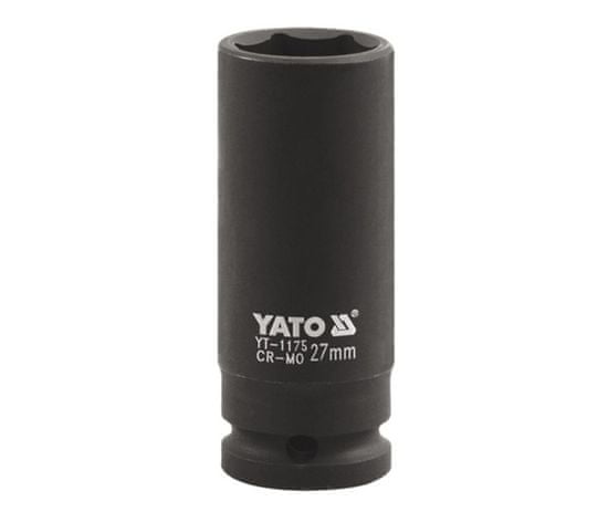 YATO Nadstavec 1" rázový šesťhranný hlboký 30 mm CrMo