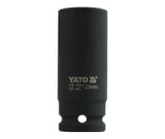 YATO Nadstavec 1/2" rázový šesťhranný hlboký 23 mm CrMo