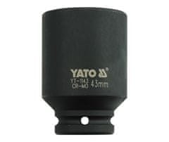 YATO Nadstavec 3/4" rázový šesťhranný hlboký 43 mm CrMo