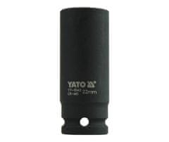 YATO Nadstavec 1/2" rázový šesťhranný hlboký 22 mm CrMo