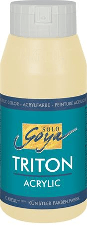 KREUL Akrylová farba "TRITON SOLO GOYA", béžová, 750 ml
