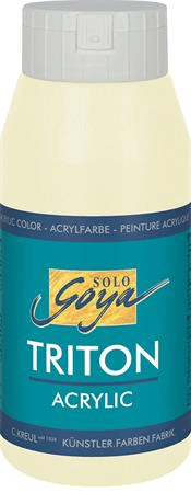 KREUL Akrylová farba "TRITON SOLO GOYA", slonovinová, 750 ml