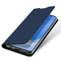 Dux Ducis Skin Pro knižkové kožené puzdro na Samsung Galaxy A20s, modré