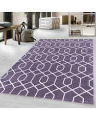 Ayyildiz Kusový koberec Efor 3713 violet 80x150