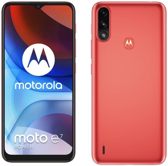 Motorola E7 Power, 4GB/64GB, Oxy Red