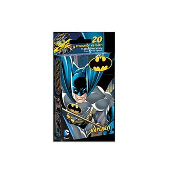 VITALCARE CZ Sterilné náplasti pre deti Batman 20 ks