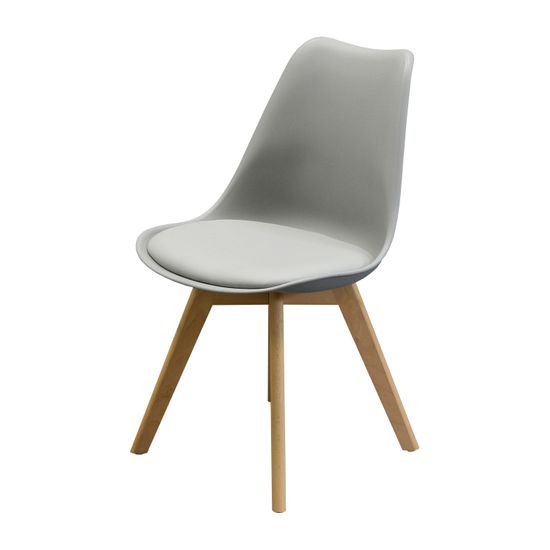 IDEA nábytok Jedálenská stolička QUATRO sivá