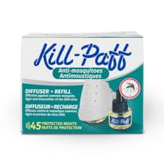 Ekolas KILL PAFF ANTIMOSQUITOS - Elektrický odparovač proti komárom