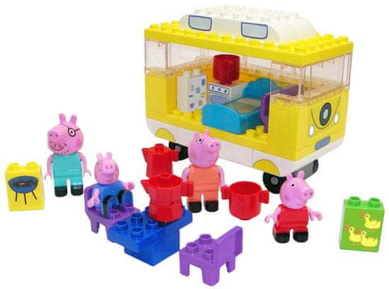BIG PlayBig Bloxx Peppa Pig Karavan s príslušenstvom