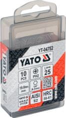 YATO Bit krížový 1/4" PH2 x 25 mm 10 ks